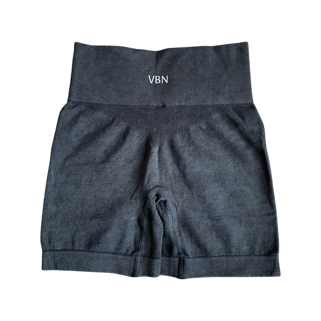 Charcoal biker shorts